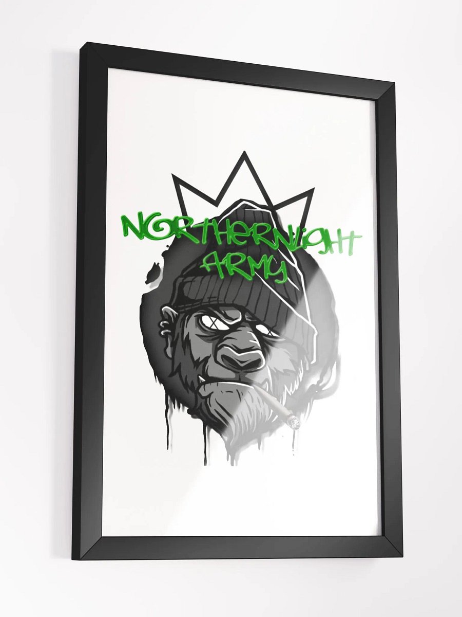 NLA Official logo framed product image (14)