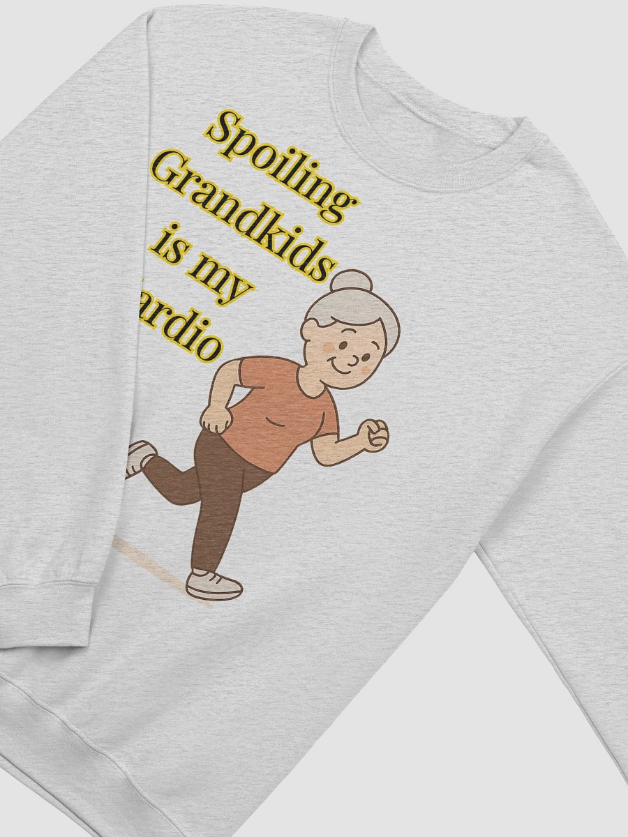 Spoiling Grandkids is my Cardio (Female) Gildan Classic Crewneck Sweatshirt Light Colors product image (16)