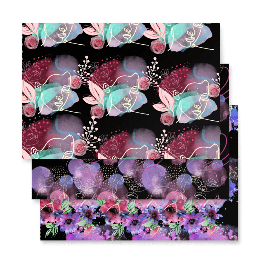 Ethereal Garden Wrapping Paper Set gifts for chic ladies product image (4)