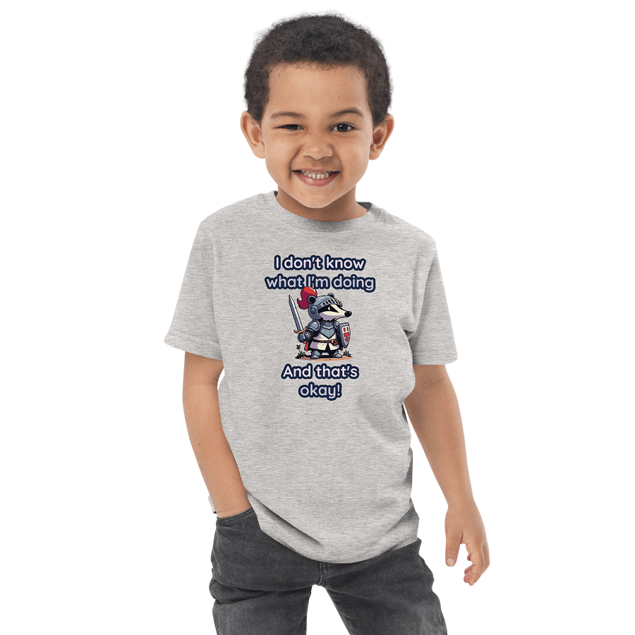 Medieval Battle Badger Toddler Jersey T-Shirt product image (14)