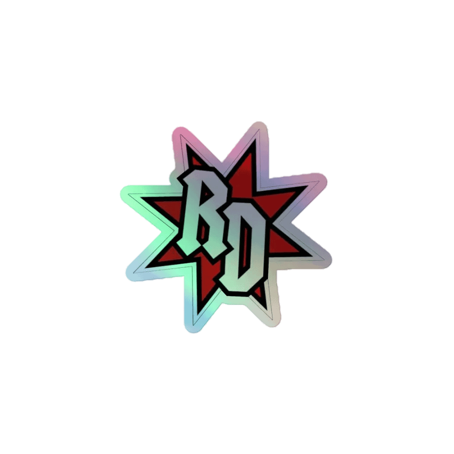 Rockin Dman Holographic Sticker product image (1)