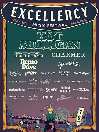 Michigan's Excellency Festival continues to grow. #excellencyfestival #hotmulligan #musicfestival
