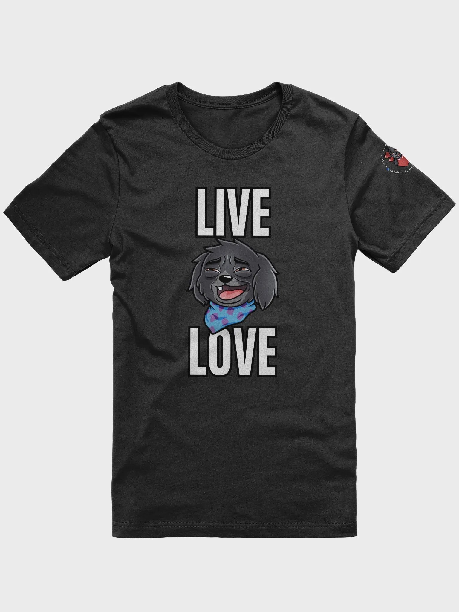 "Live, Laugh, Love" Supersoft t-shirt product image (1)
