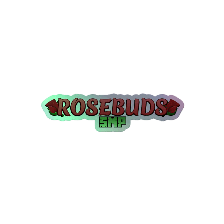 Rosebuds Full Logo Holo Sticker product image (2)