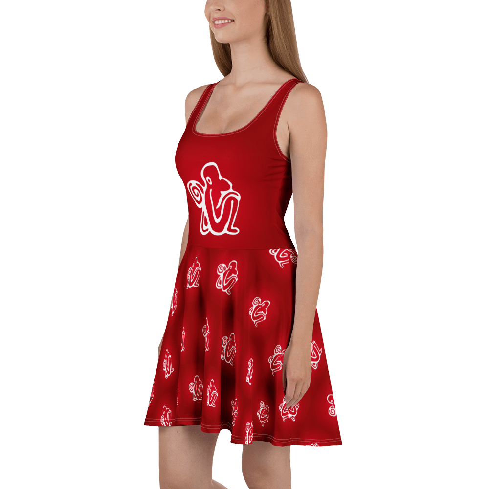 Zabu Monkey Madness Skater Dress product image (1)