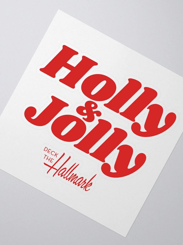Holly & Jolly Sticker product image (5)