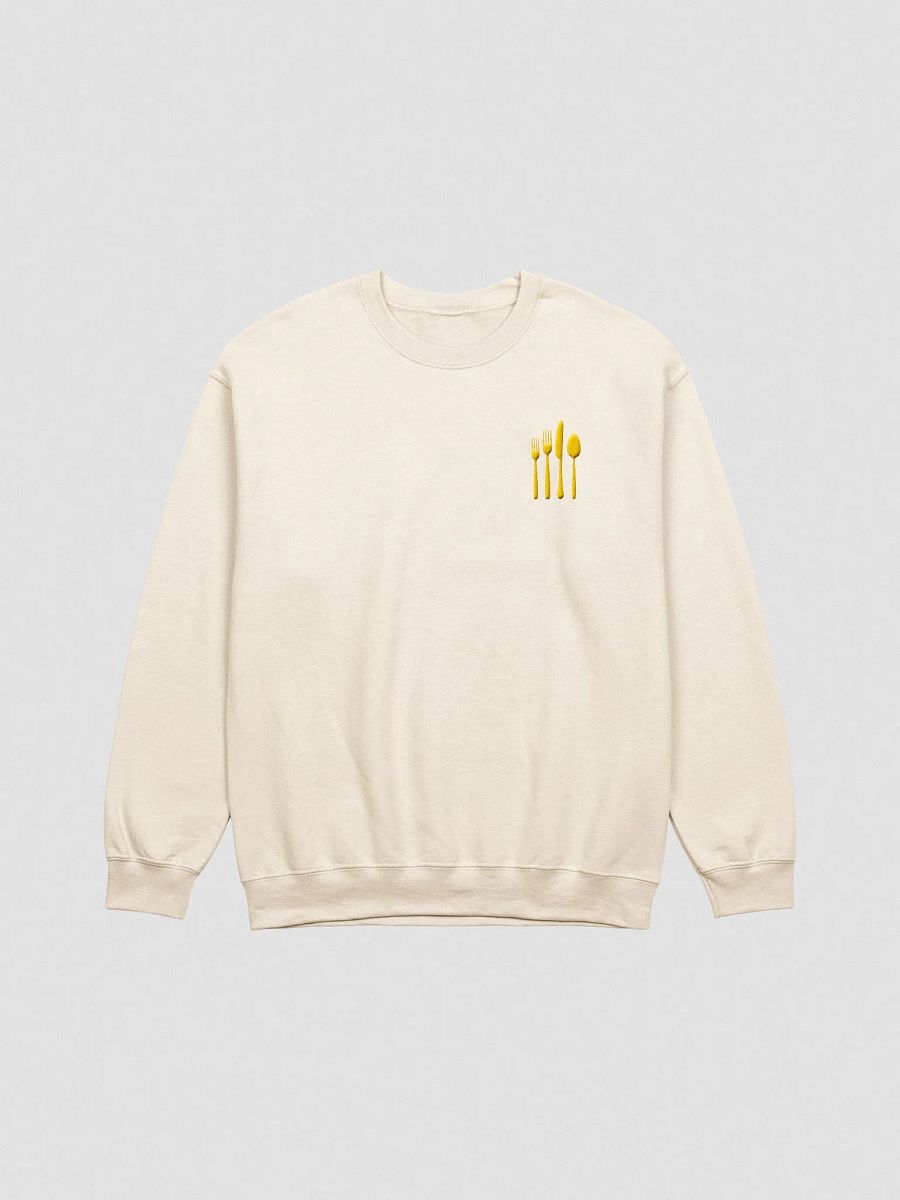 Cutlery Sweatshirt Sand product image (1)