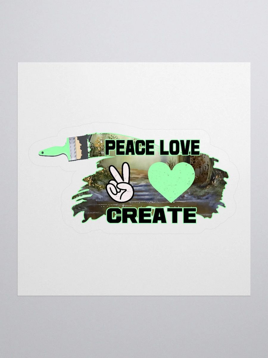 PEACE LOVE CREATE URARTSTUDIO product image (2)