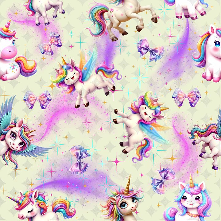 Unicorn Dust Seamless Pattern product image (1)