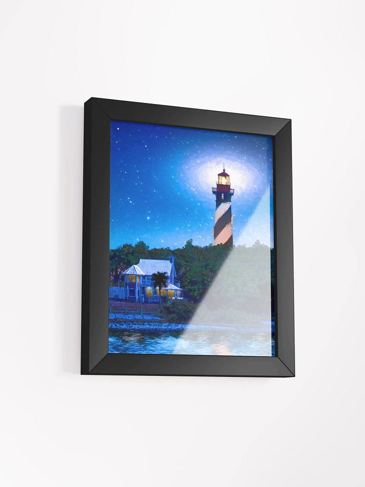St. Augustine Lighthouse – Florida Starry Night Framed Poster product image (22)