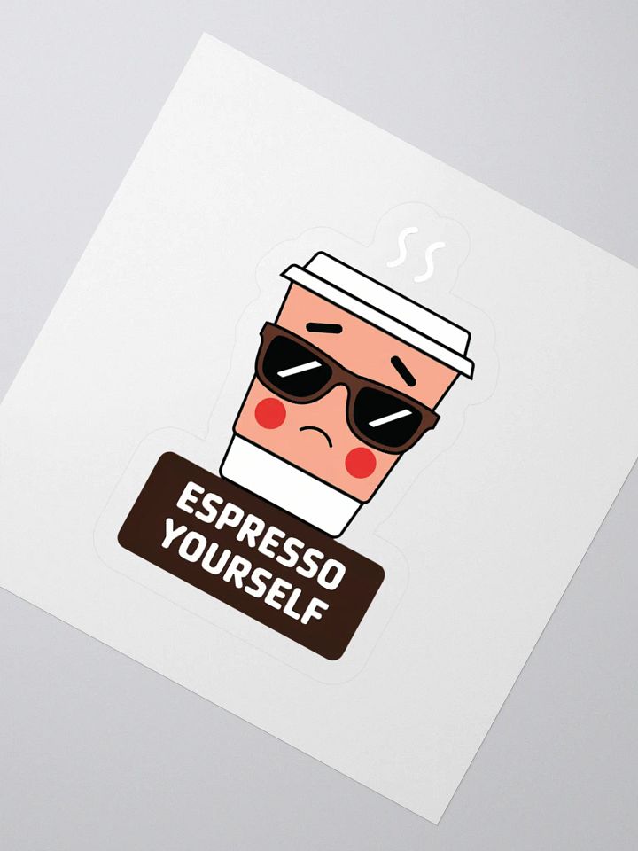 Espresso Yourself Sticker Set product image (5)