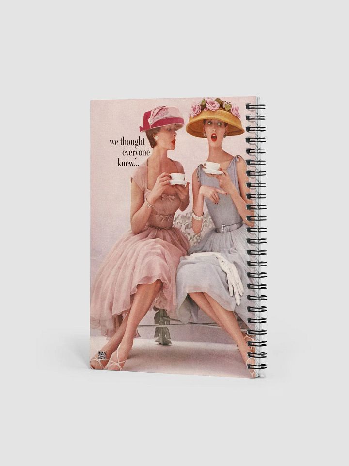 Two ladies at tea notebook product image (2)
