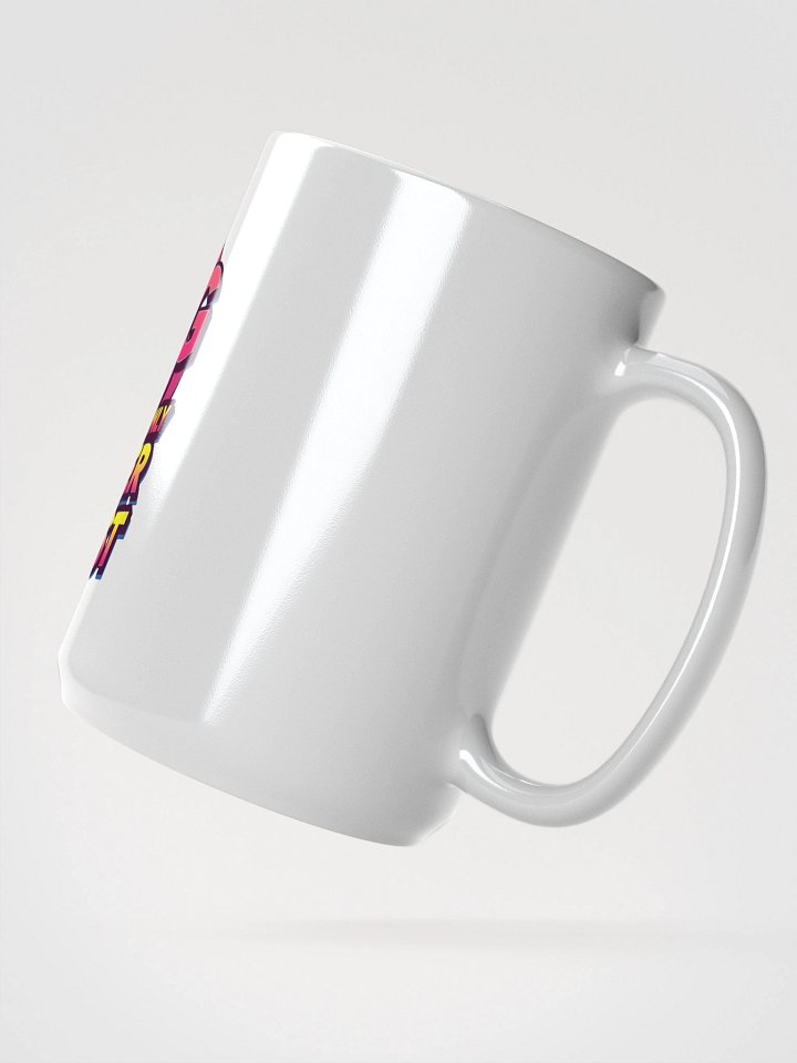 Original KLERIK Badge White Glossy Mug - My dog is the only influencer i trust product image (2)