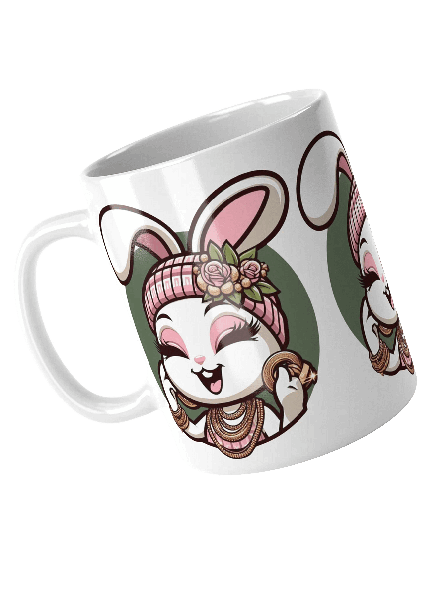 Floral Bunny Bliss Mug product image (8)