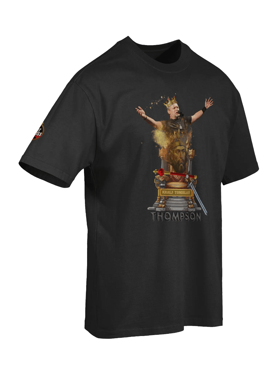 Royal Heritage Checkered Shield T-Shirt Thompson King Tomislav product image (7)