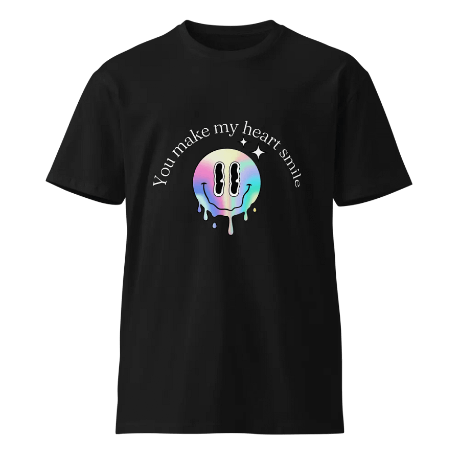 Melting Smiley Face Gradient T-Shirt product image (3)