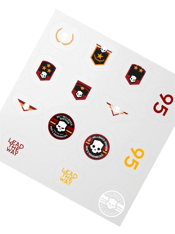 95th Sticker Sheet A product image (2)