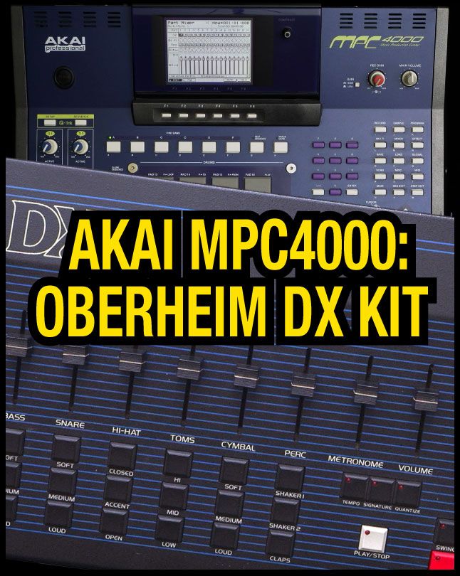 Akai MPC4000: DX Kit product image (1)