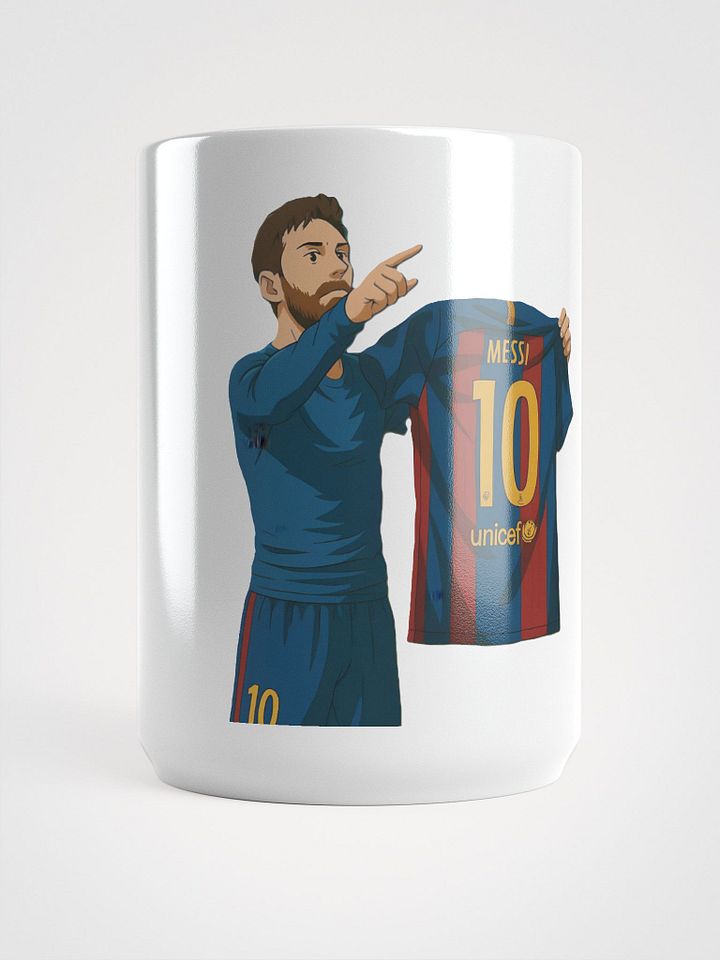 Glossy Mug - Lionel Messi Goal Celebration - Barcelona (Various Colours) product image (1)