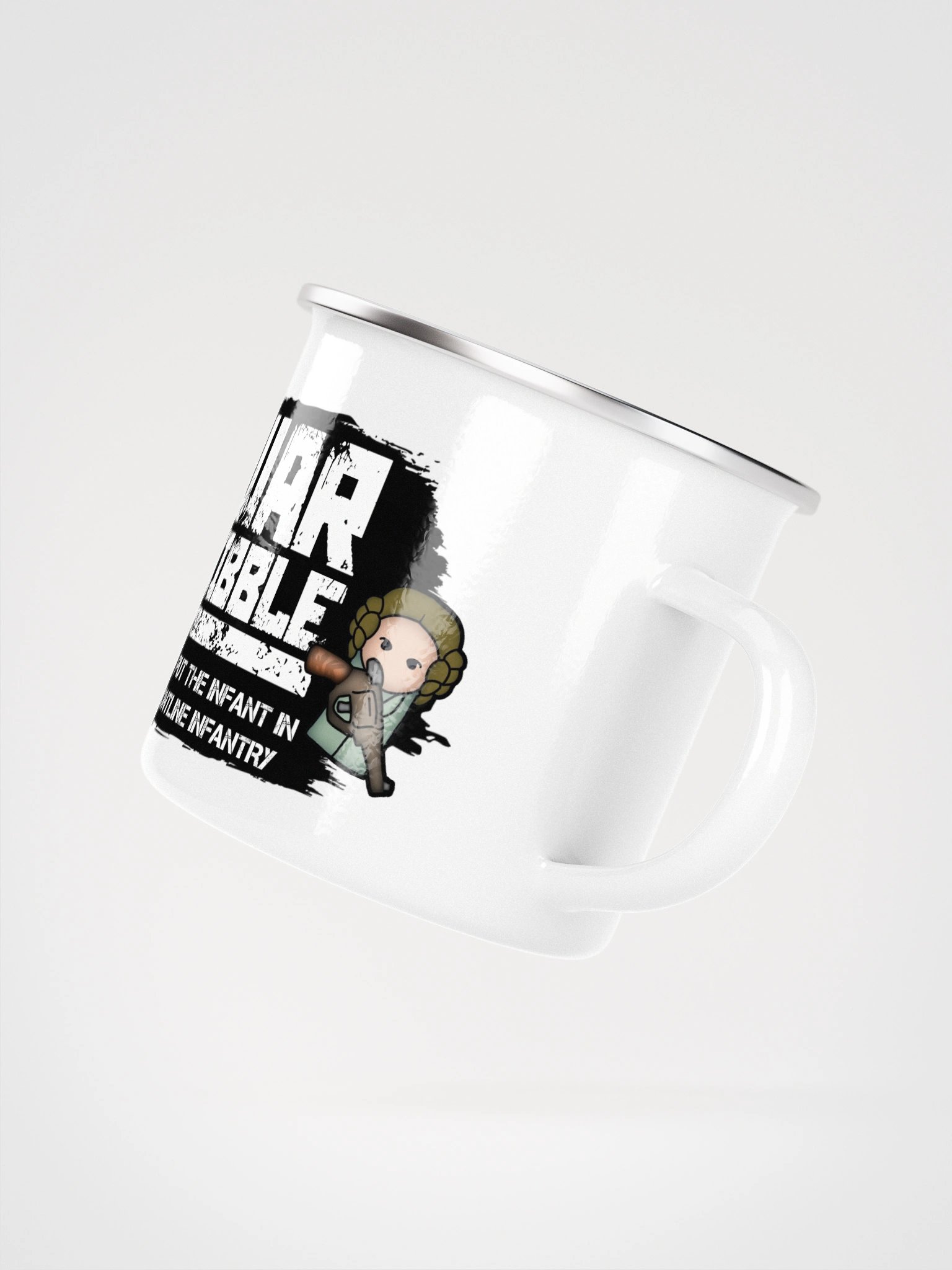 War Kibble Enamel Mug product image (3)