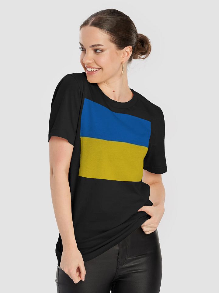 Graphic Grove Patriotic Ukrainian Flag Unisex Cotton T-Shirt product image (1)