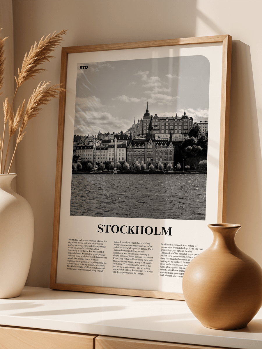 Stockholm 02 Newspaper Poster product image (6)