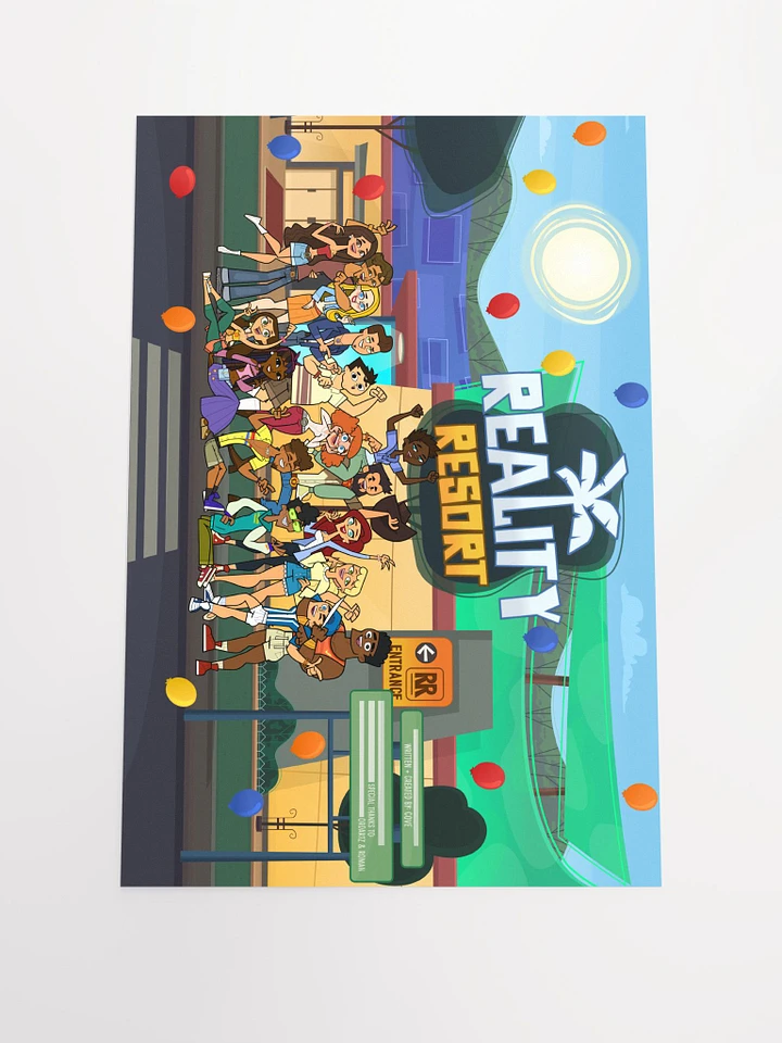 REALITY RESORT Cast Poster product image (1)