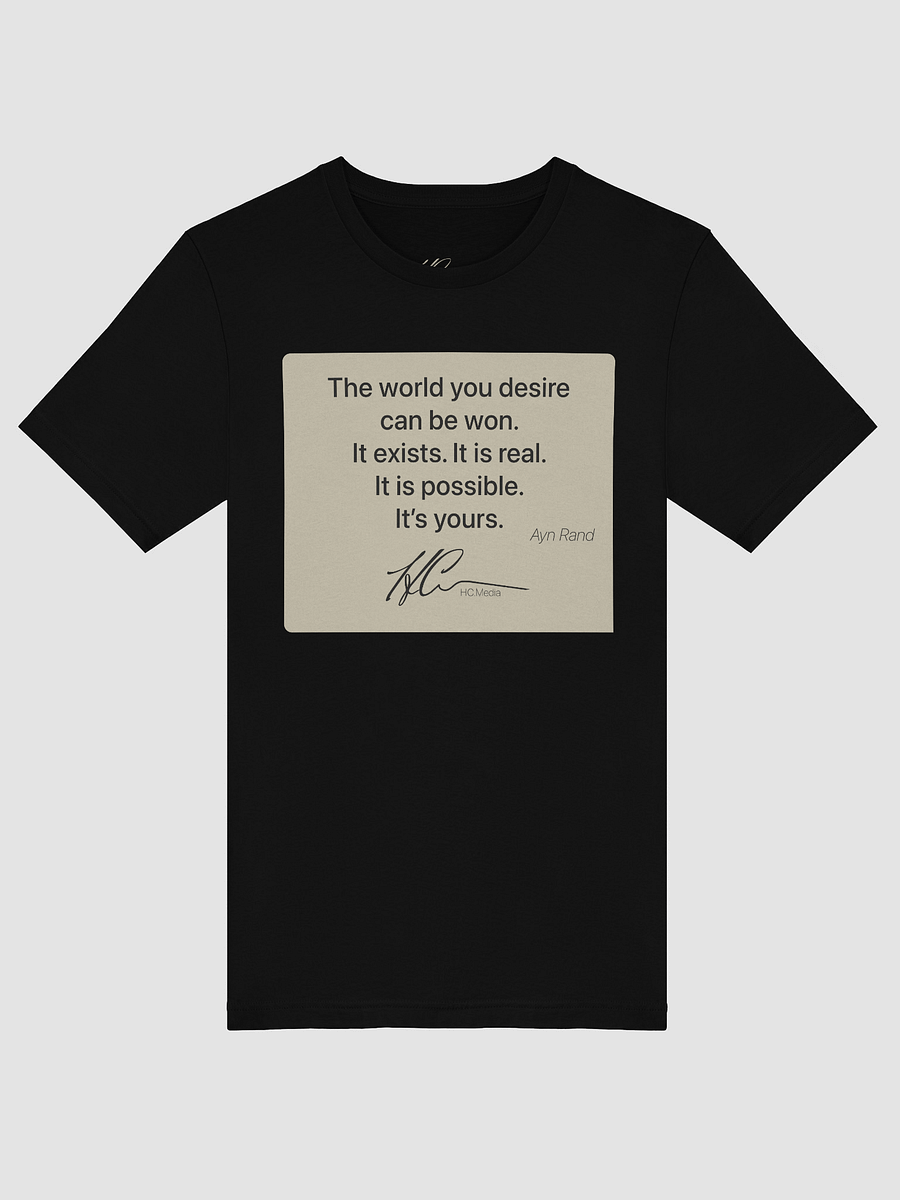 Ayn Rand Q7 - T-Shirt Beige product image (5)