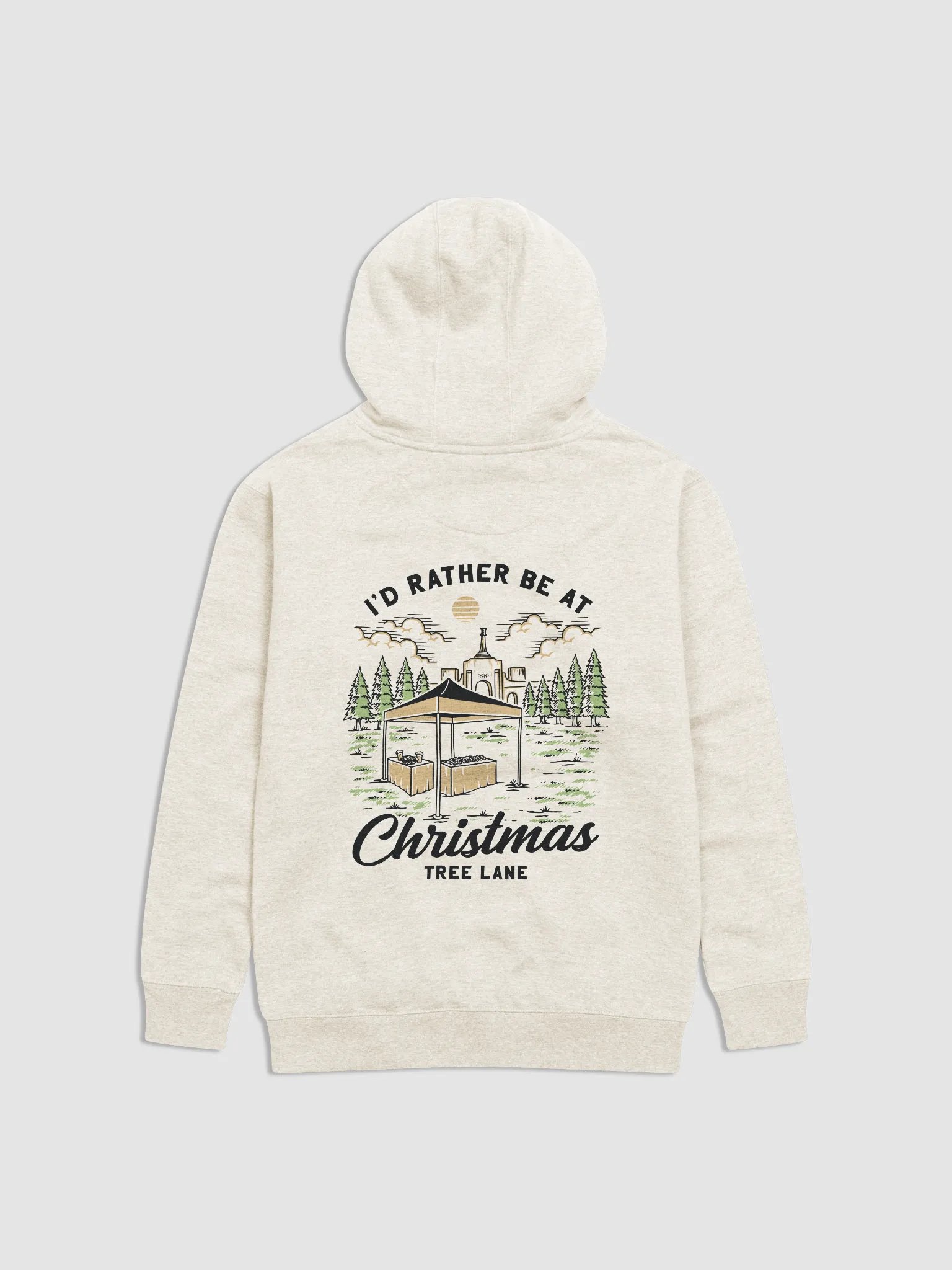 I'd Rather Be At Christmas Tree Lane Hoodie product image (4)