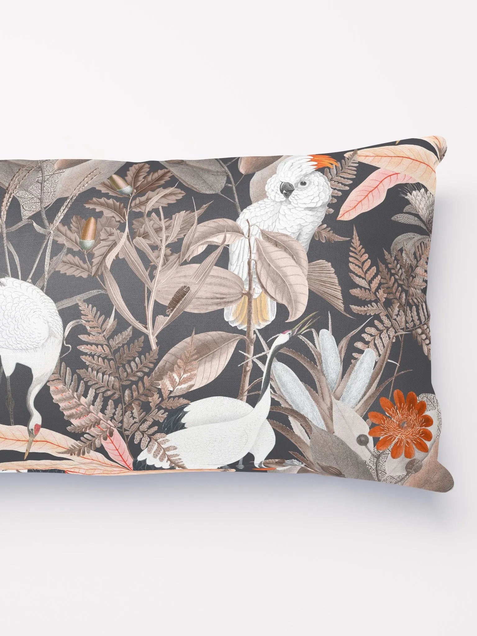 Black Ecotone Throw Pillow product image (1)