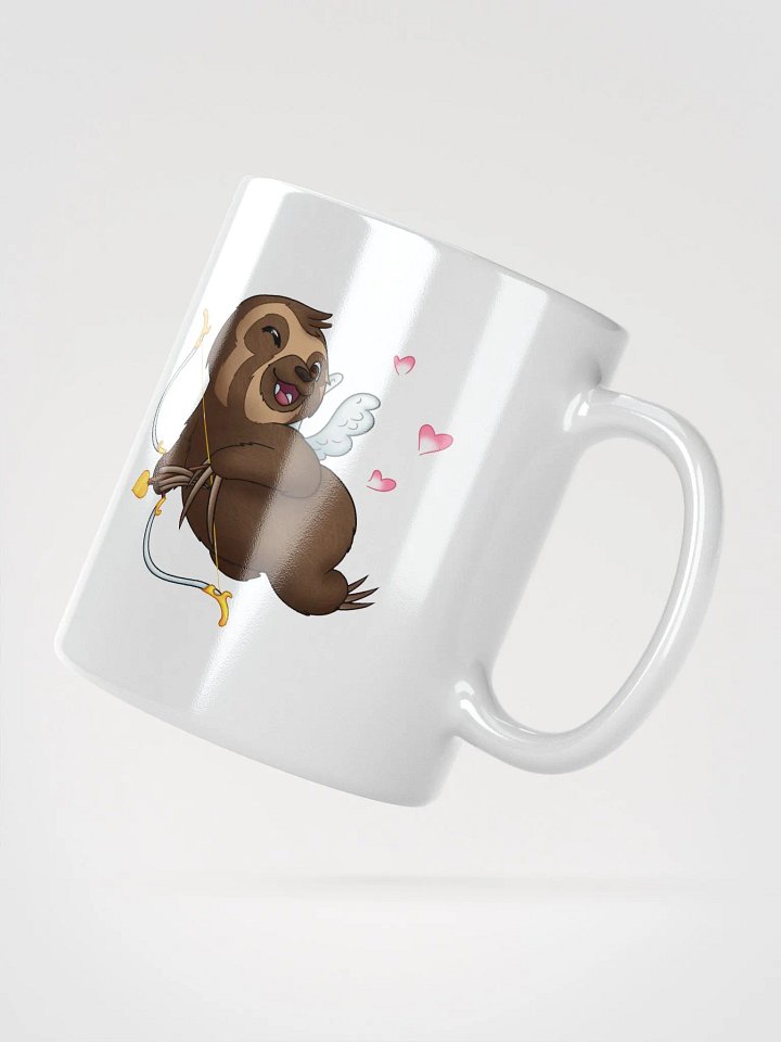 Slothville White Cupid Sloth Mug product image (4)
