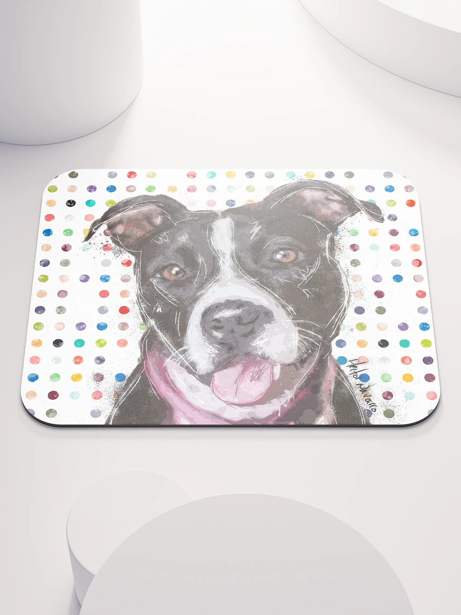 Alison the lovely Pit-bull Pop Art mouse pad product image (2)