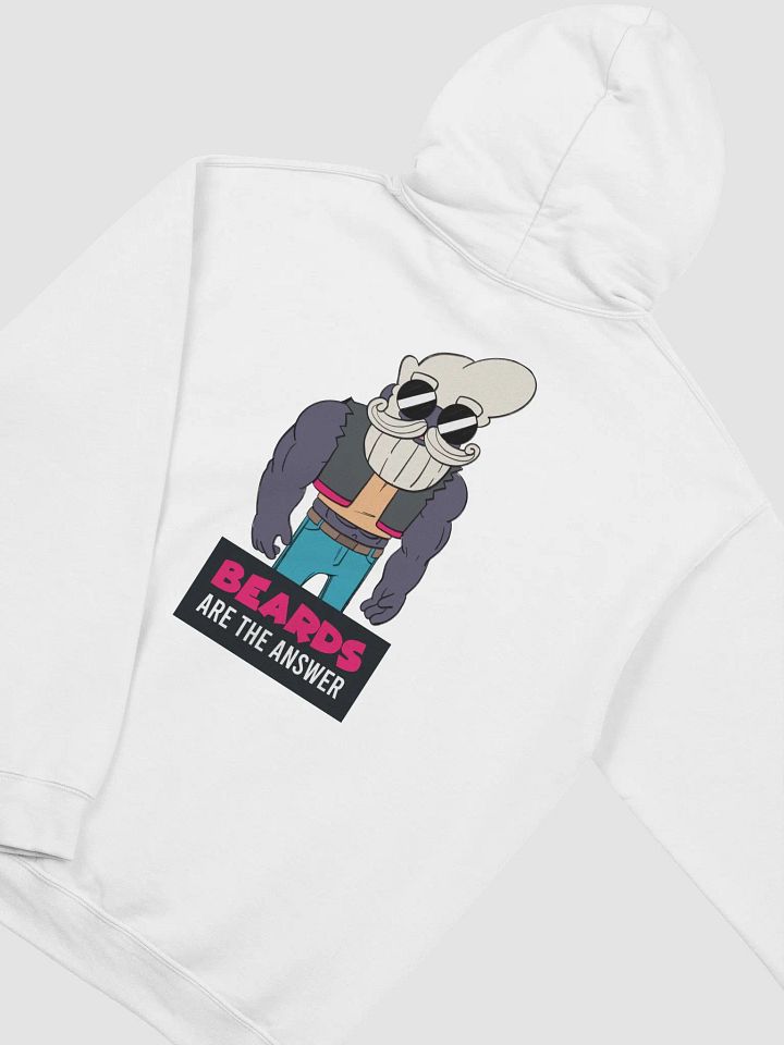 Beards are the answer hoddie product image (2)