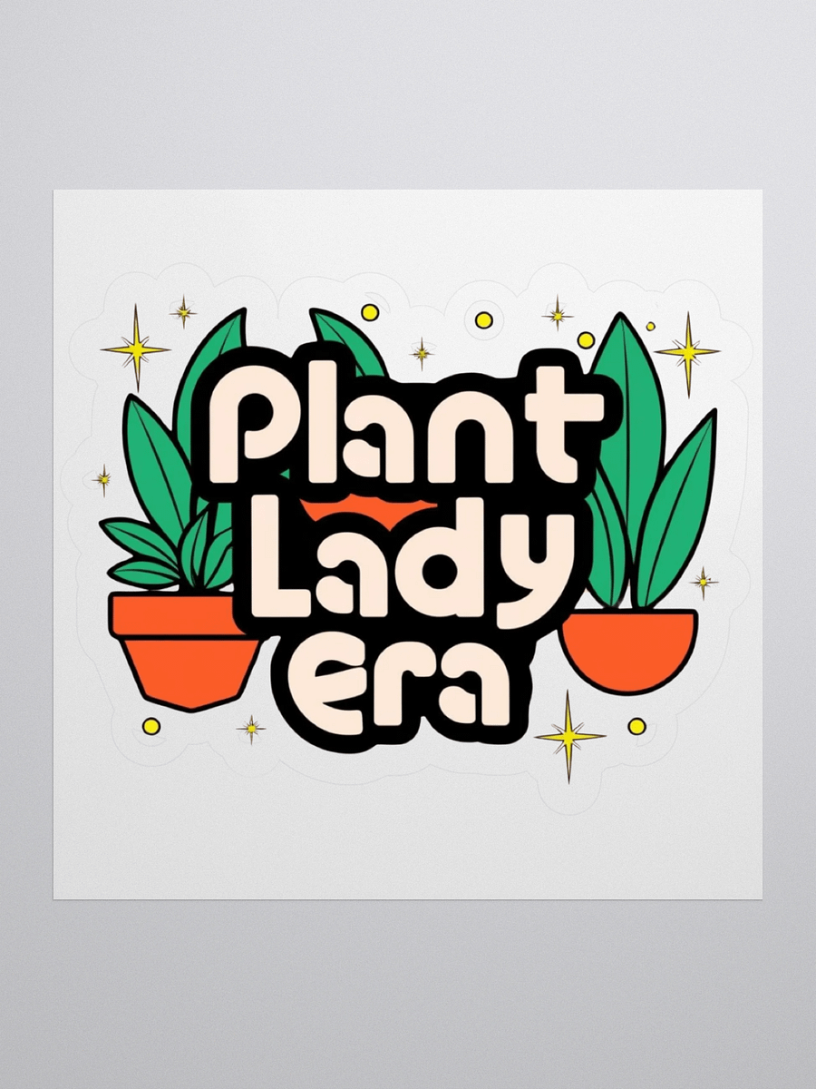 Plant Lady Era Sticker product image (1)
