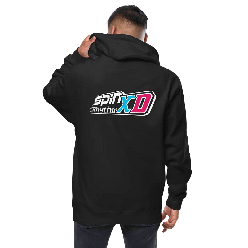 Spin Rhythm XD Logo Premium Zip-Up Hoodie
