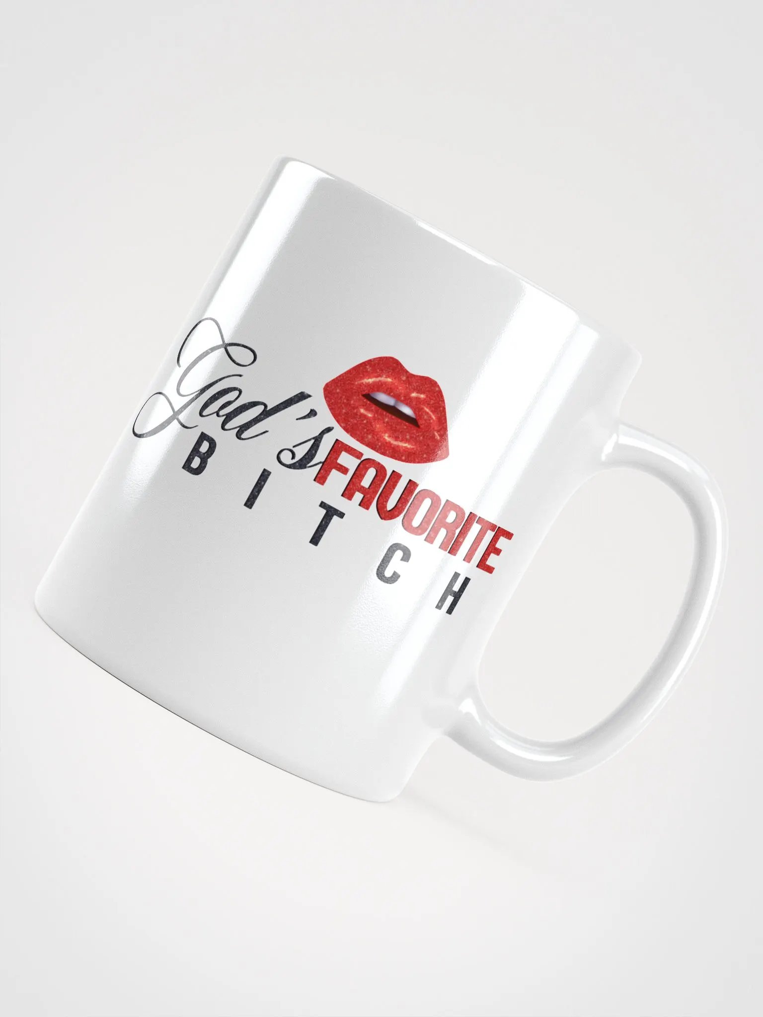 GOD'S FAVORITE BITCH MUG - MY GREASEFIRE LIFE product image (10)