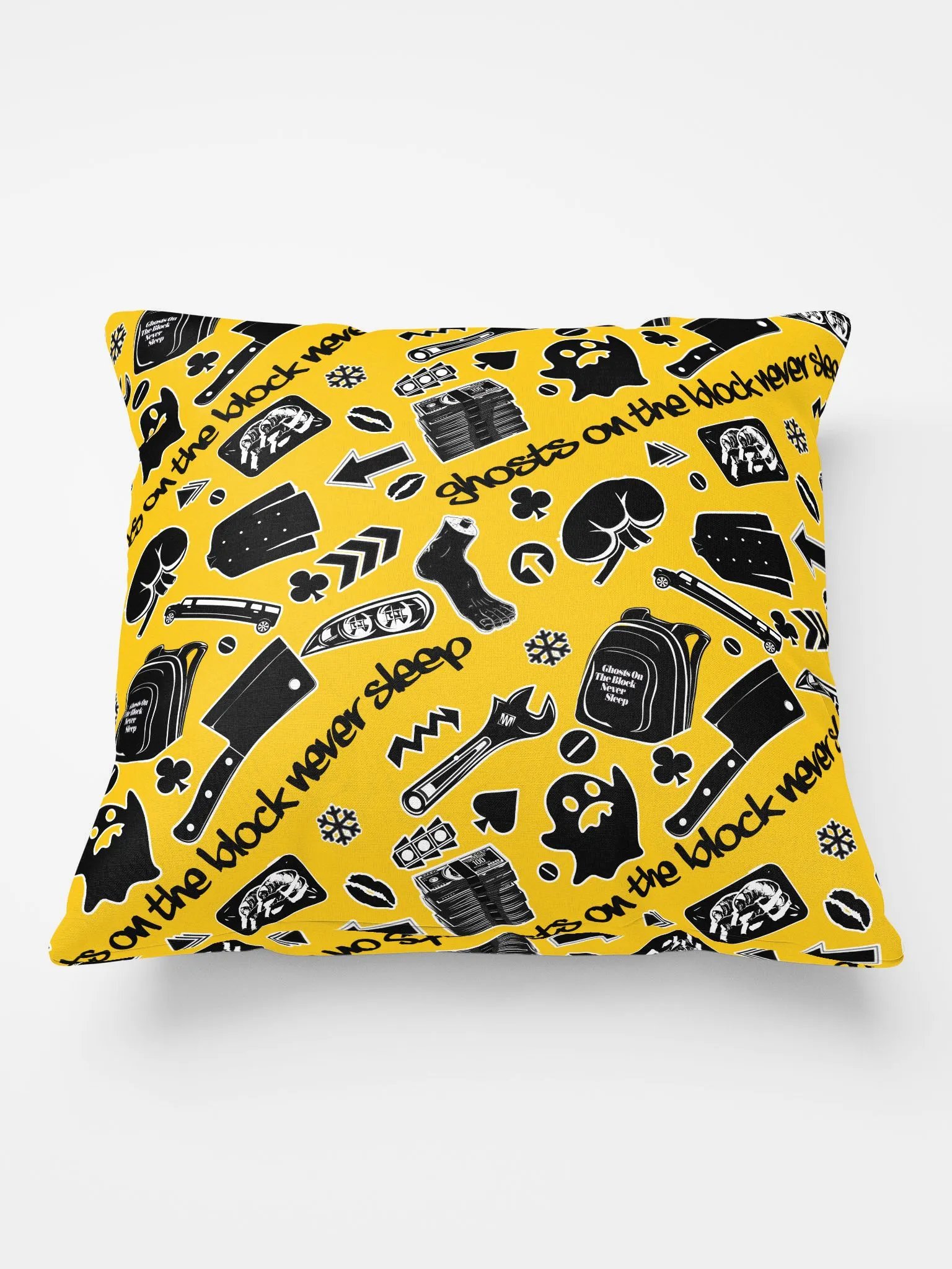 A8M - Ghosts On The Block Never Sleep Shorty Pillow (Magnificent March)) product image (1)