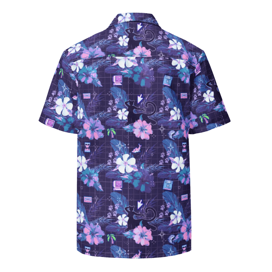 VapTAURwave Hawaiian Button-up Shirt product image (8)