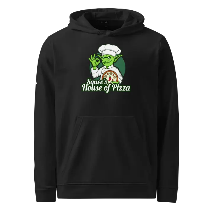 Squee’s House of Pizza Adidas Fleece Hoodie – "Cooking with Spice" Edition product image (1)