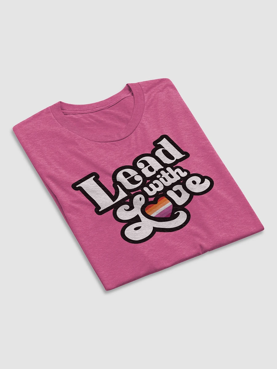 Lead With Love T-Shirt: Lesbian product image (64)