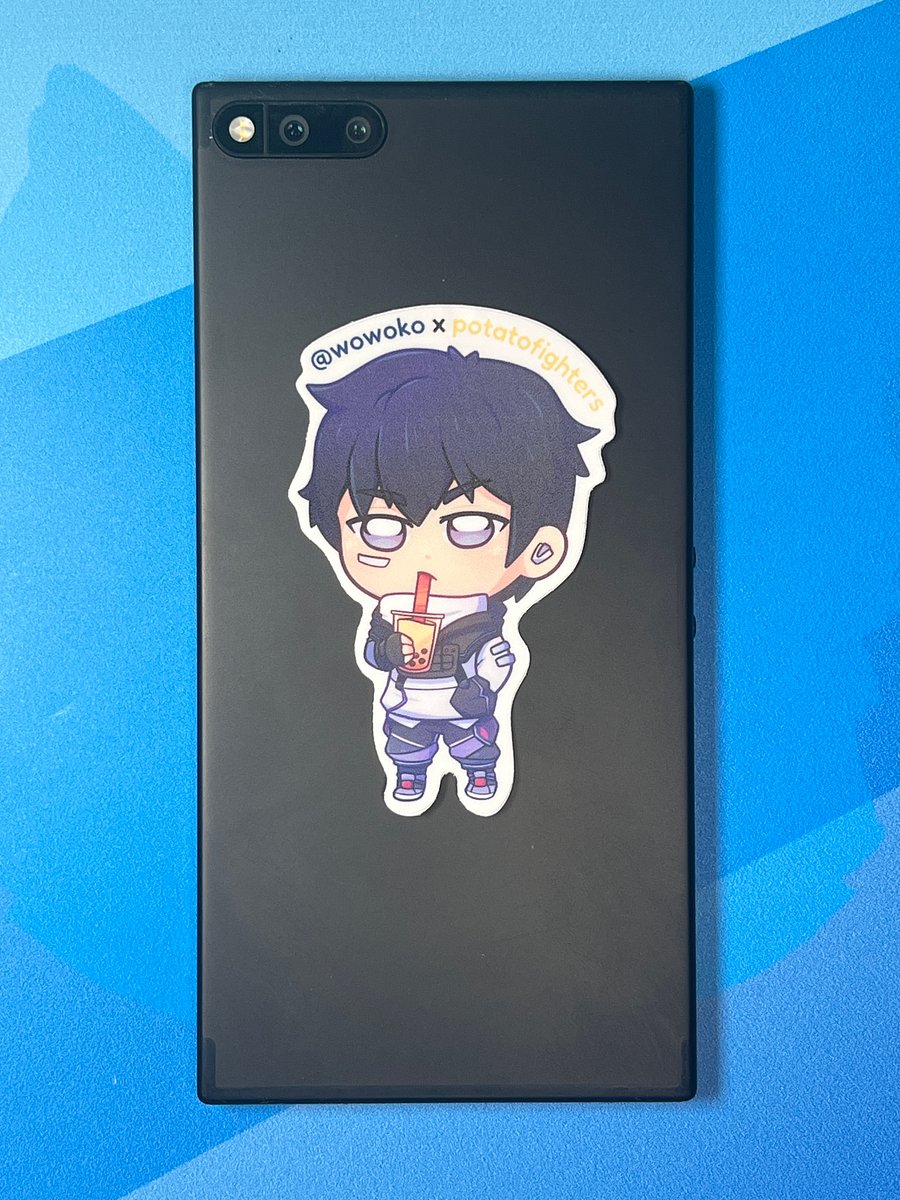 WoWoKo x Potato Fighters - Iso - Sticker product image (3)