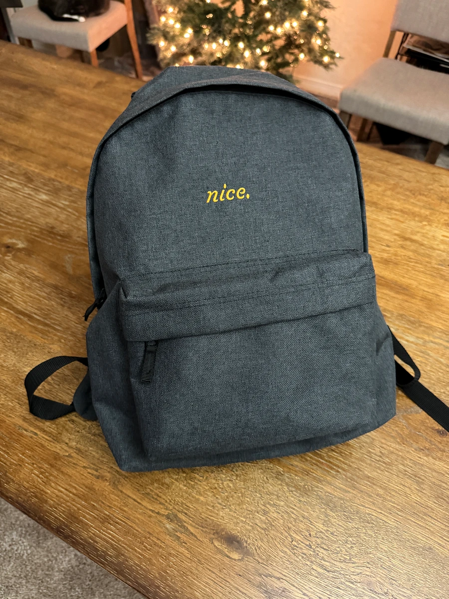'Nice.' Signature Backpack product image (2)