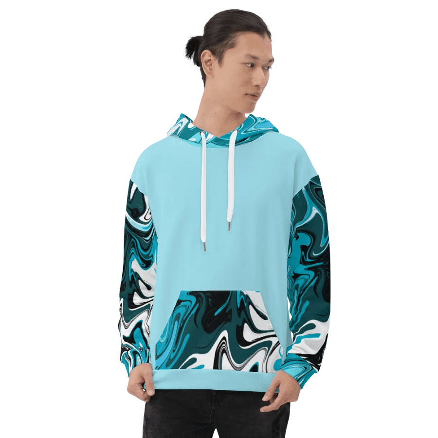 Blue Swirl Hoodie product image (10)
