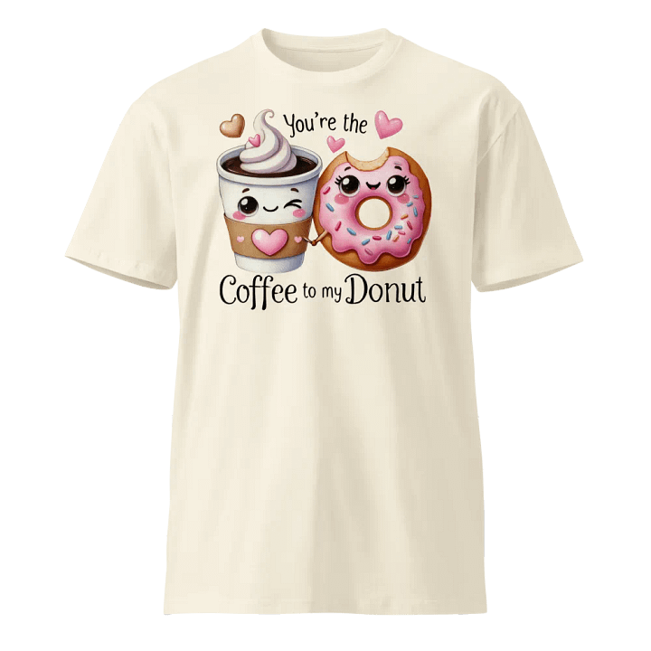 Coffee & Donut T-shirt product image (1)