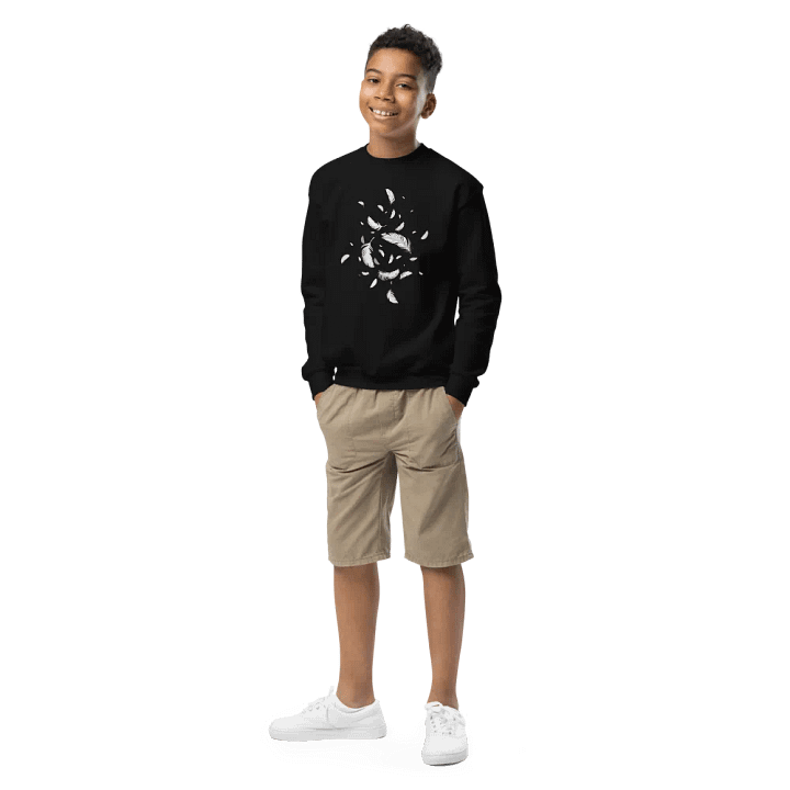 Feathered Whimsy Youth Sweatshirt product image (1)