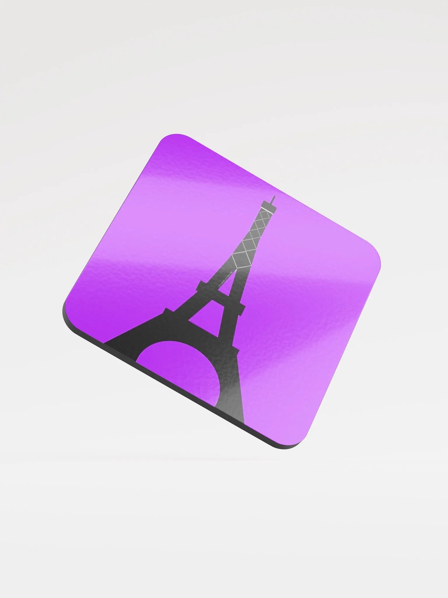 Eiffel Paris Coaster Purple (Qty 1) product image (4)
