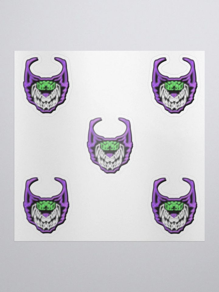 Dark Neon Chesh Stickers product image (1)