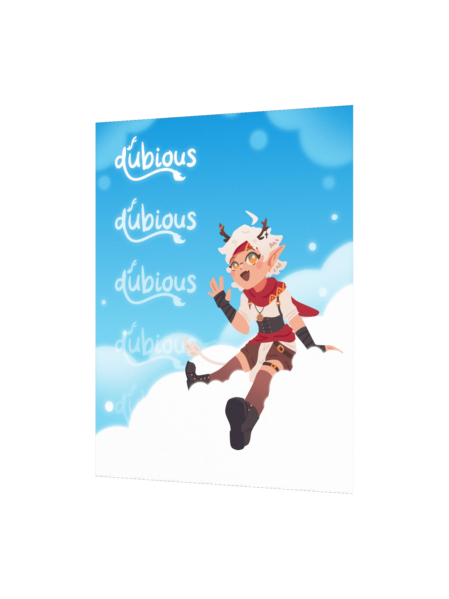 "DUBIOUS SHI" Poster product image (3)