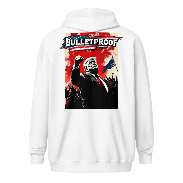 Zip Hoodie: Trump, Bulletproof product image (20)