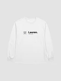 lauren’s white long sleeve product image (1)